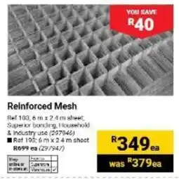 Builders Warehouse Reinforced Mesh offer