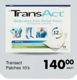 Save Hyper TransAct Medicated Pain Relief Patch offer