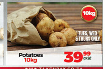 Take 'n Pay Potatoes 10kg offer