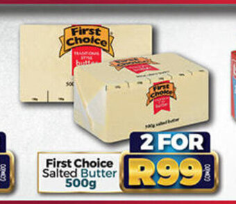 Take 'n Pay First Choice Salted Butter 500g offer