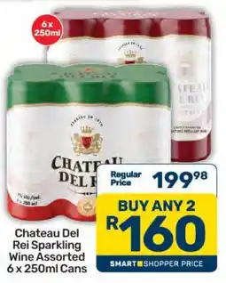 Pick n Pay Chateau Del Rei Sparkling Wine Assorted offer