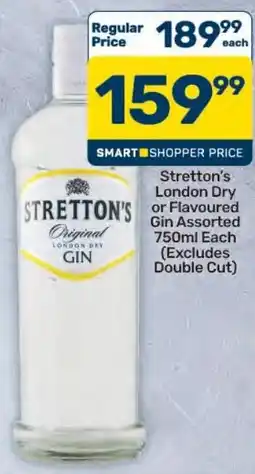 Pick n Pay Stretton's Original London Dry Gin Assorted offer