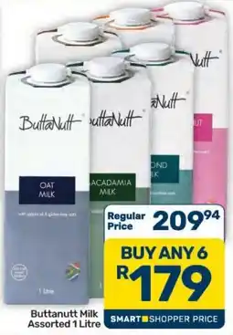 Pick n Pay Buttanutt Milk Assorted offer