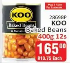 KitKat Cash and Carry KOO Baked Beans offer