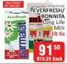 KitKat Cash and Carry Everfresh/Bonnita Long Life Milk offer