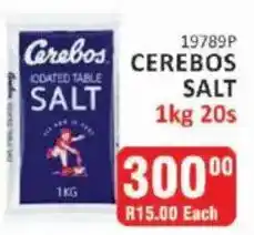 KitKat Cash and Carry Cerebos Iodated Table Salt offer