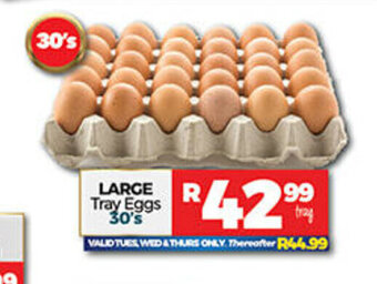 Take 'n Pay Large Tray Eggs 30's offer