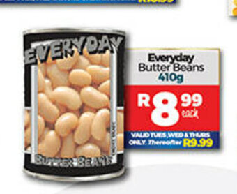 Take 'n Pay Everyday Butter Beans 410g offer