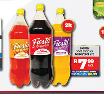 Take 'n Pay Fiesta Soft Drinks Assorted 2lt offer