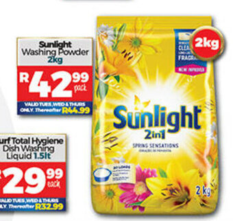 Take 'n Pay Sunlight Washing Powder 2kg offer