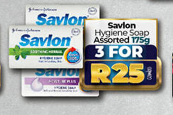 Take 'n Pay Savlon Hygiene Soap Assorted 175g offer