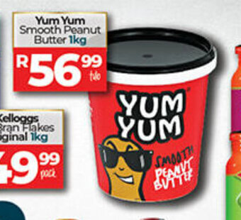 Take 'n Pay Yum Yum Smooth Peanut Butter 1kg offer