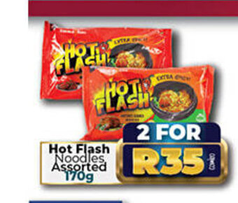 Take 'n Pay Hot Flash Noodles Assorted 170g offer