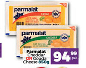 Take 'n Pay Parmalat Cheddar or Gouda Cheese 850g offer
