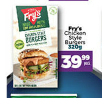Take 'n Pay Fry's Chicken Burgers 320g offer
