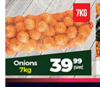 Take 'n Pay Onions 7kg offer