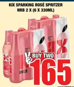 Boxer KIX SPARKING ROSÈ SPRITZER NRB 2 X (6 X 330ML) offer