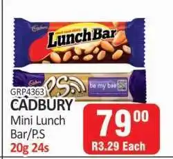 KitKat Cash and Carry CADBURY Mini Lunch Bar/P.S offer