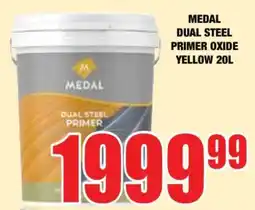 Boxer MEDAL DUAL STEEL PRIMER OXIDE YELLOW 20L offer