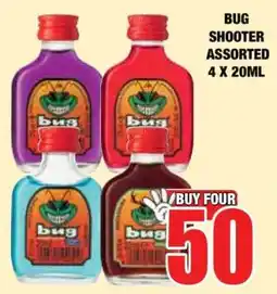 Boxer BUG SHOOTER ASSORTED 4 X 20ML offer