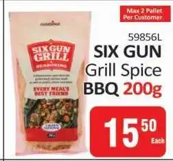 KitKat Cash and Carry SIX GUN Grill Spice BBQ 200g offer