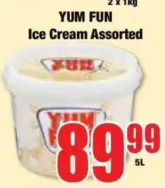 Boxer YUM FUN Ice Cream Assorted offer