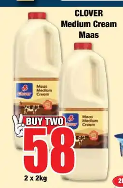 Boxer CLOVER Medium Cream Maas offer