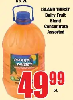 Boxer ISLAND THIRST Dairy Fruit Blend Concentrate Assorted offer