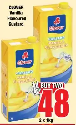 Boxer CLOVER Vanilla Flavoured Custard offer