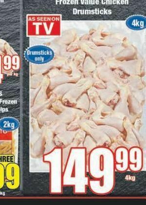 Boxer Chicken drumsticks offer