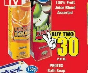 Boxer Liqui-fruit fruit juice 2 offer