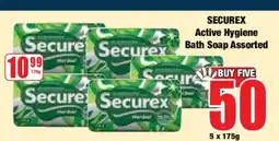 Boxer SECUREX Active Hygiene Bath Soap Assorted offer