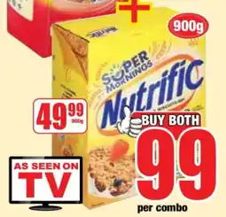 Boxer Super Mornings Nutrific offer
