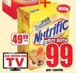 Boxer Super Mornings Nutrific offer