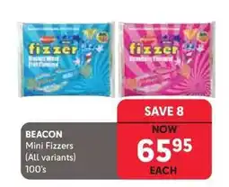 Makro BEACON Mini Fizzers (All variants) 100's offer