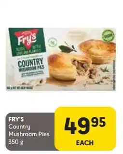 Makro FRY'S Country Mushroom Pies offer