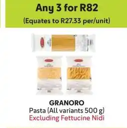 Makro GRANORO Pasta offer