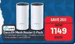 Makro Deco E4 Mesh Router 2-Pack offer