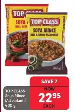 Makro TOP CLASS SOYA MINCE offer