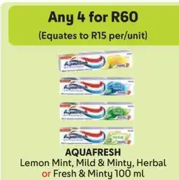 Makro AquaFresh offer