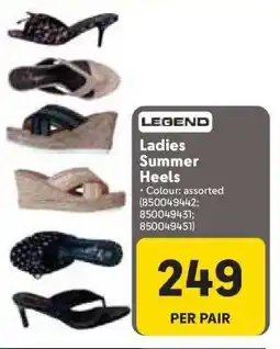 Makro Ladies Summer Heels offer