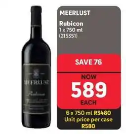 Makro MEERLUST Rubicon offer