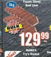 Boxer Beef liver offer