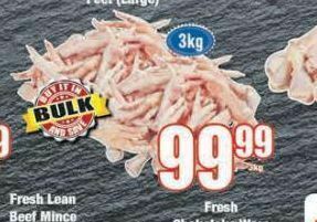 Boxer Chicken feet offer