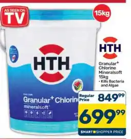 Pick n Pay Hypermarket HTH Granular+ Chlorine Mineralsoft 15kg offer