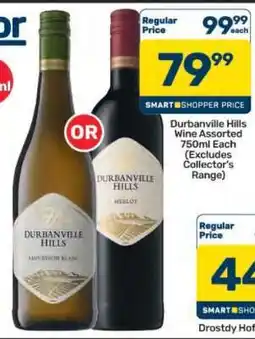 Pick n Pay Hypermarket Durbanville Hills Wine Assorted 750ml offer