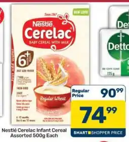 Pick n Pay Hypermarket Nestlé Cerelac Infant Cereal Assorted 500g Each offer