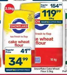 Pick n Pay Hypermarket Snowflake Cake Wheat Flour 2.5kg offer