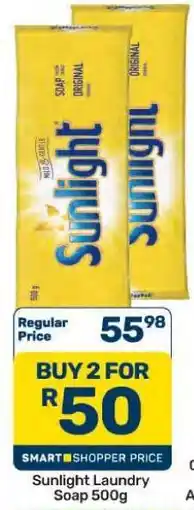 Pick n Pay Hypermarket Sunlight Laundry Soap 500g offer
