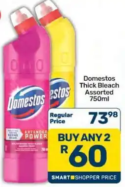 Pick n Pay Hypermarket Domestos Thick Bleach Assorted 750ml offer